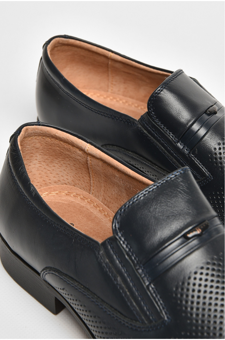 Туфлі чоловічі темно-синього кольору с1591-7 206084