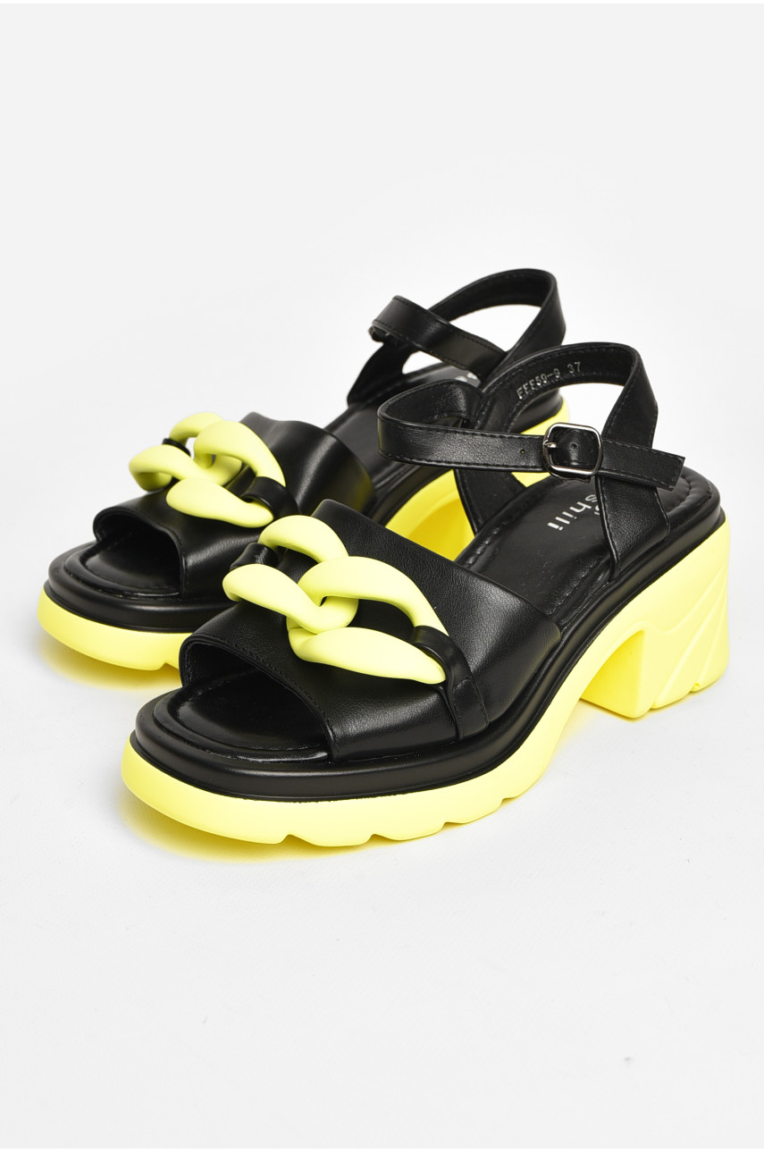 Босоніжки жіночі чорного кольору 59-9 206109