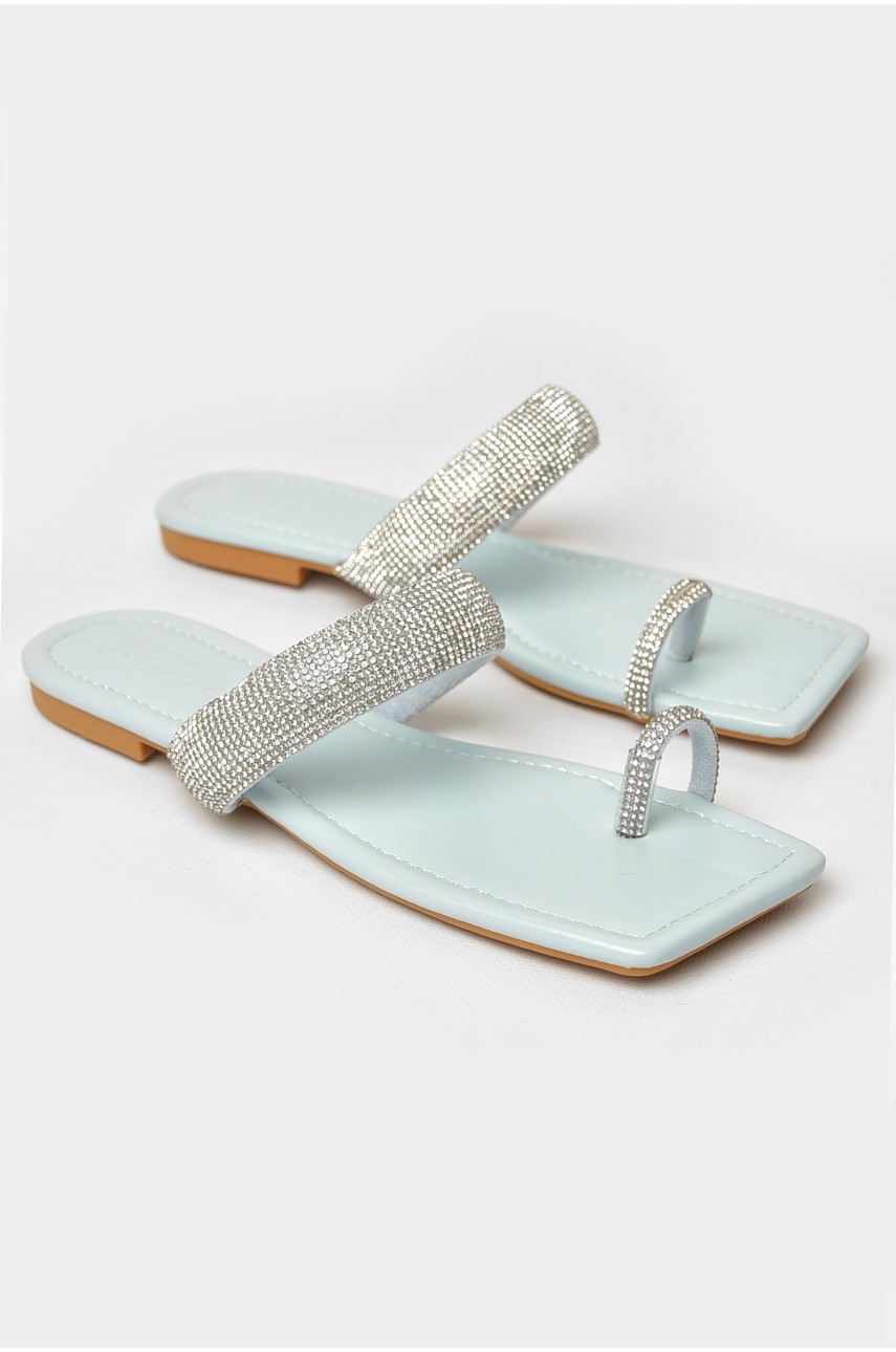 Шлепанцы женские бежевого цвета 780-3 206114