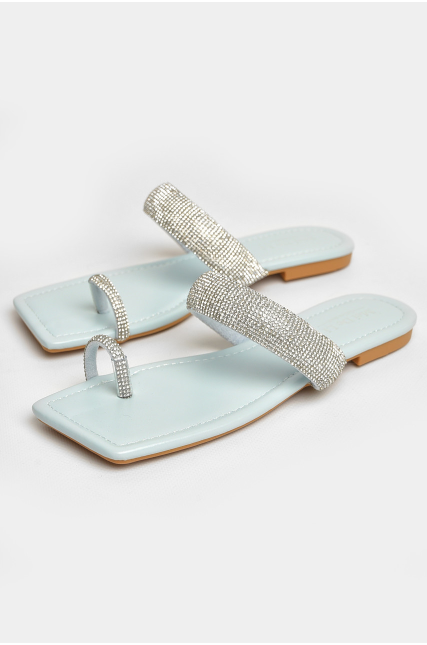 Шлепанцы женские бежевого цвета 780-3 206114