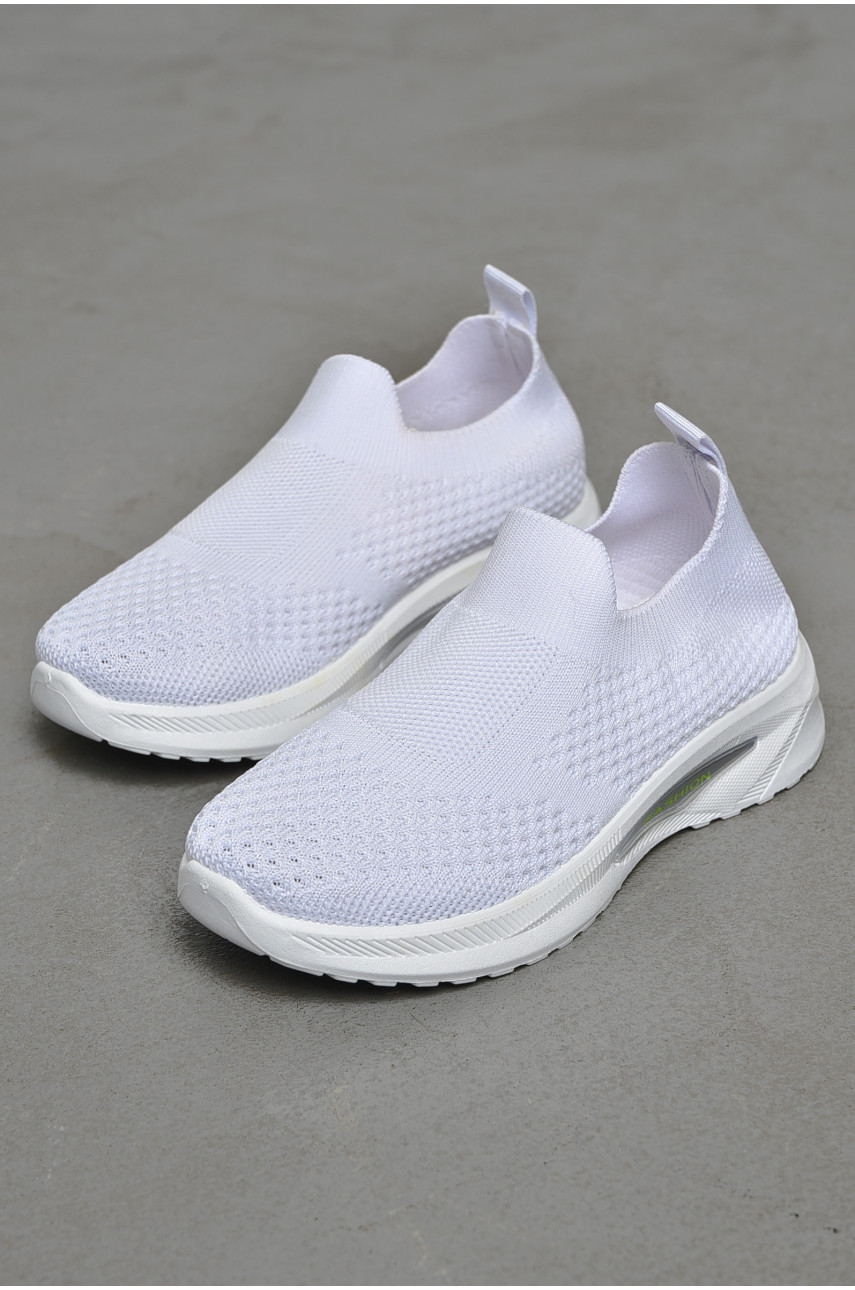 Кроссовки детские текстильные белого цвета 777-С1186 206150