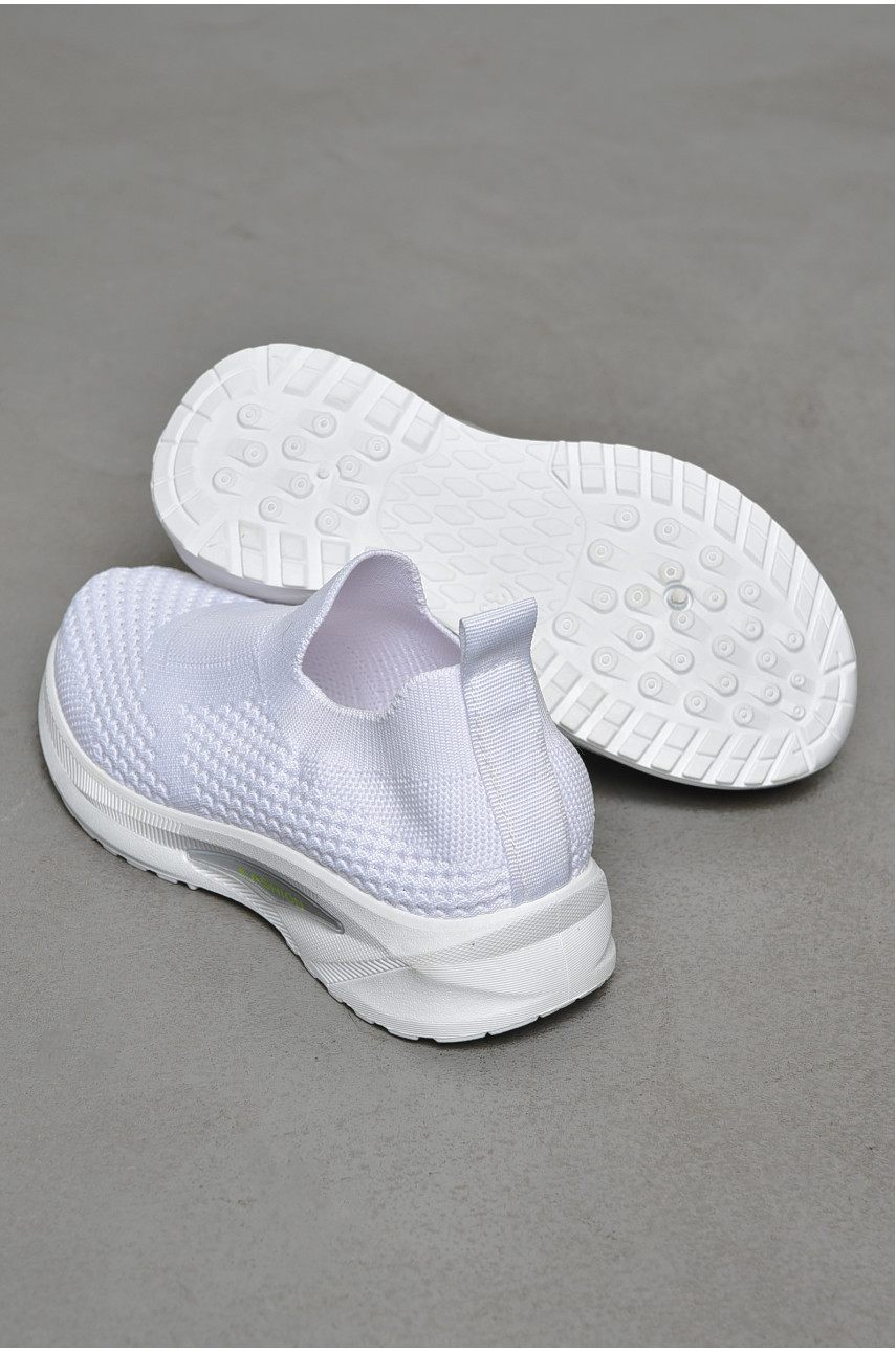 Кроссовки детские текстильные белого цвета 777-С1186 206150