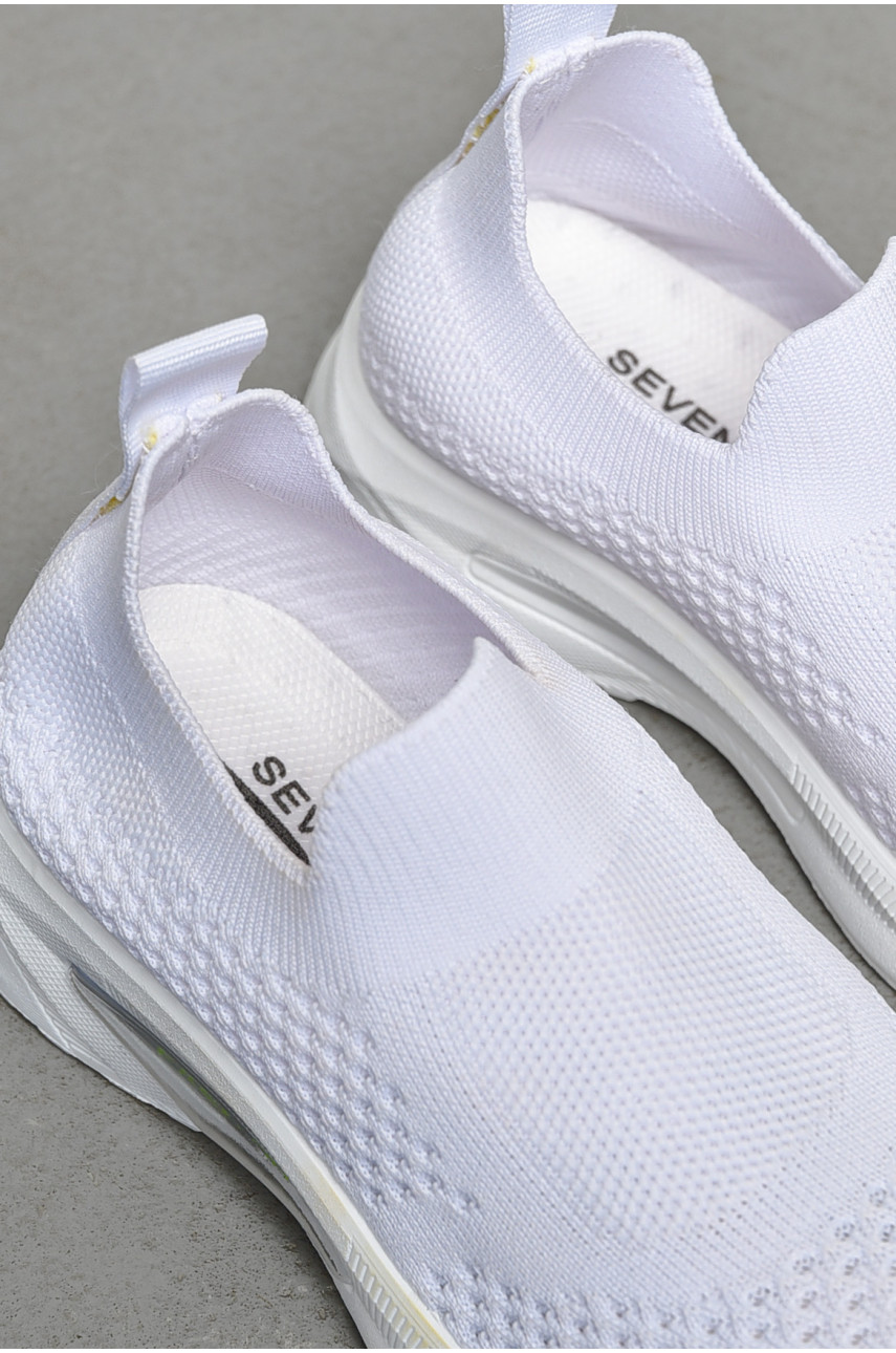 Кроссовки детские текстильные белого цвета 777-С1186 206150