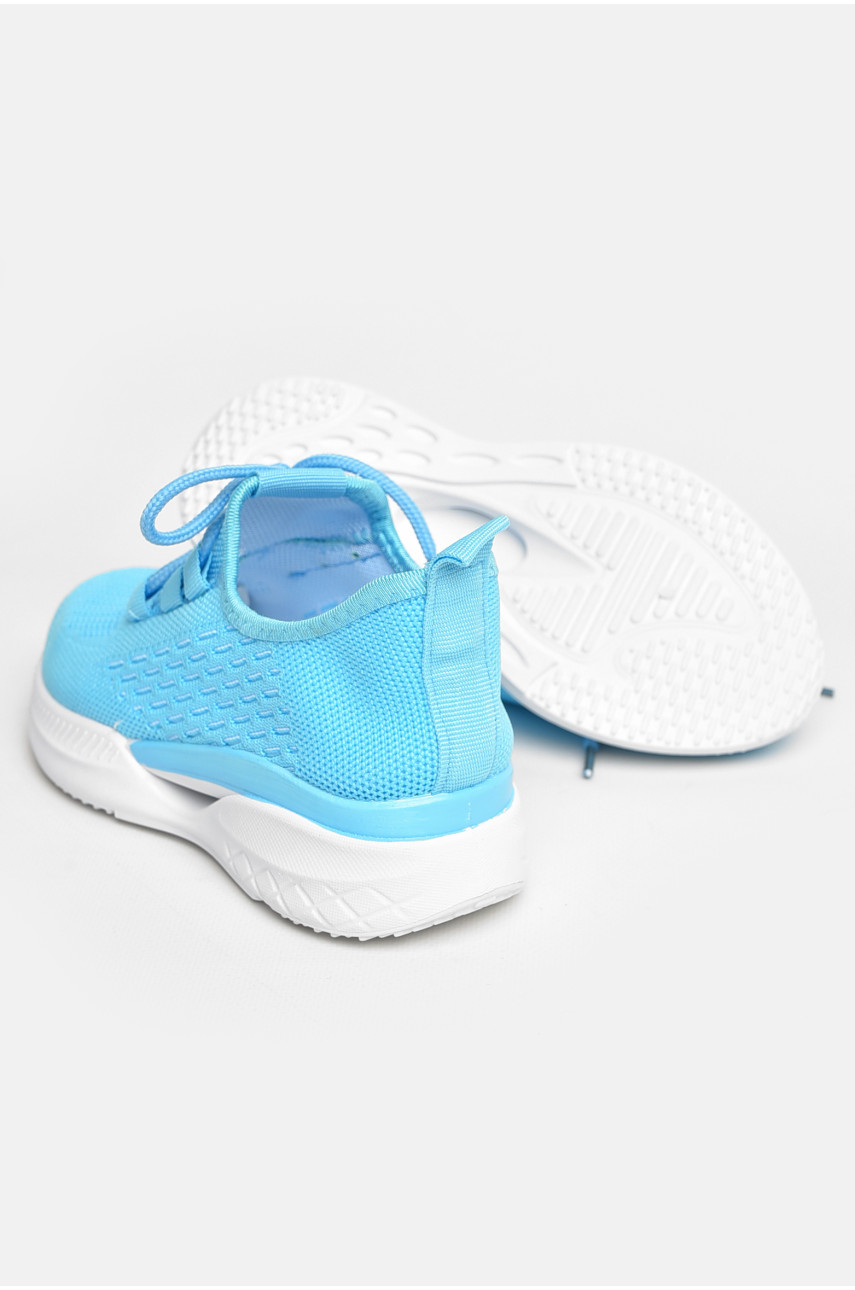 Кроссовки детские текстильные голубого цвета 777-С1180 206152