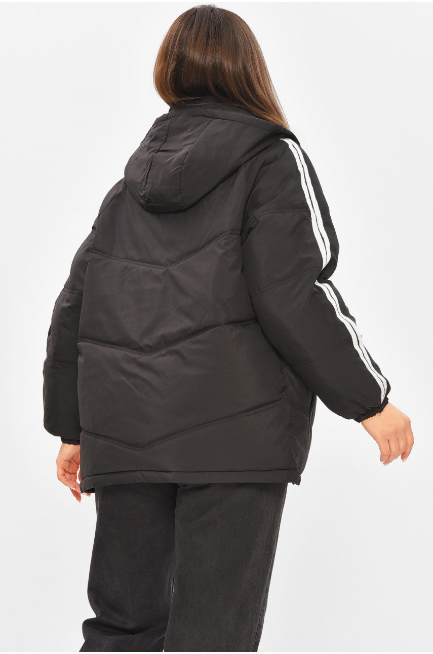 Куртка жіноча єврозима чорного кольору 2662 206153