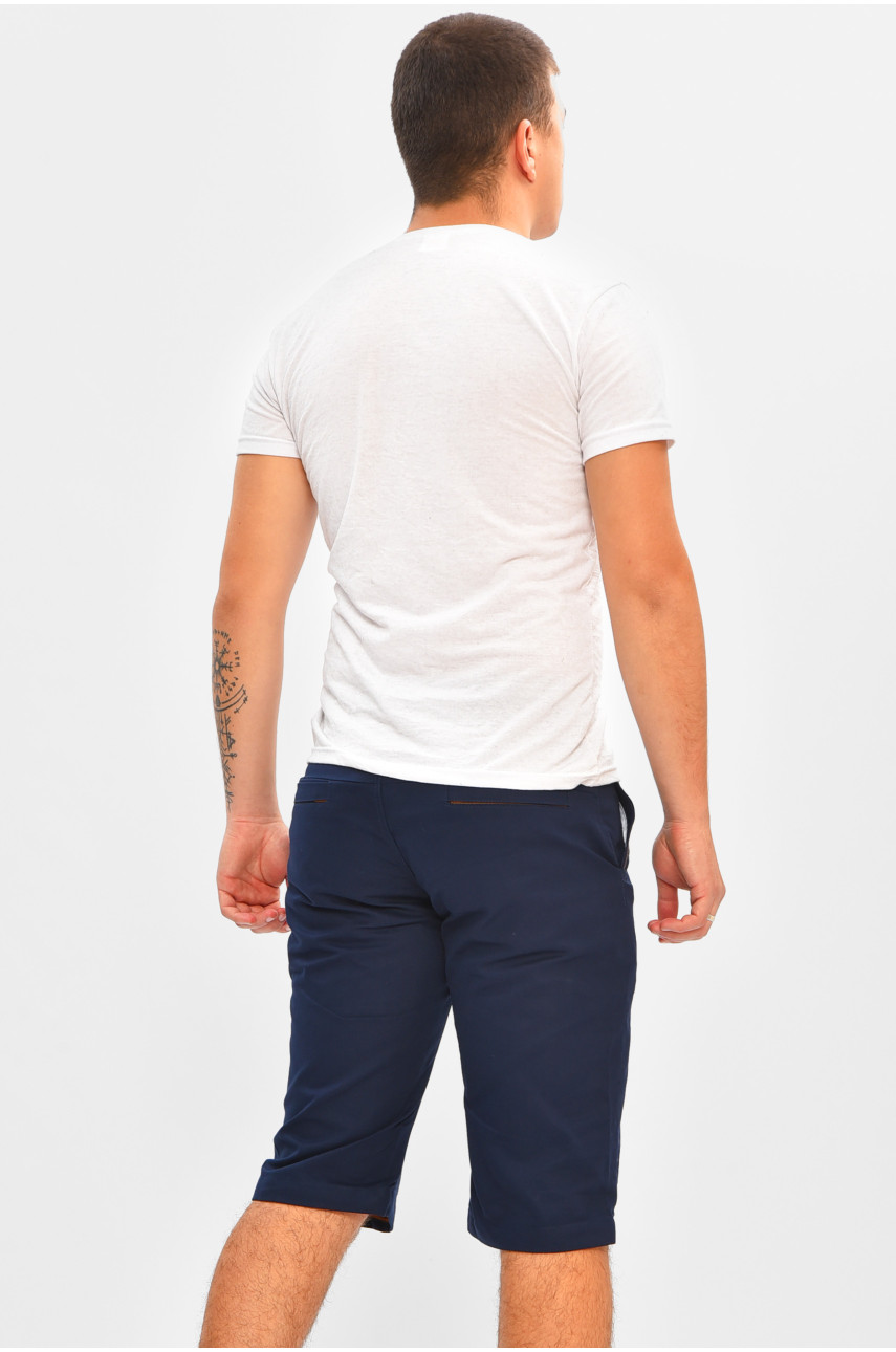 Шорты мужские синего цвета 24 206193