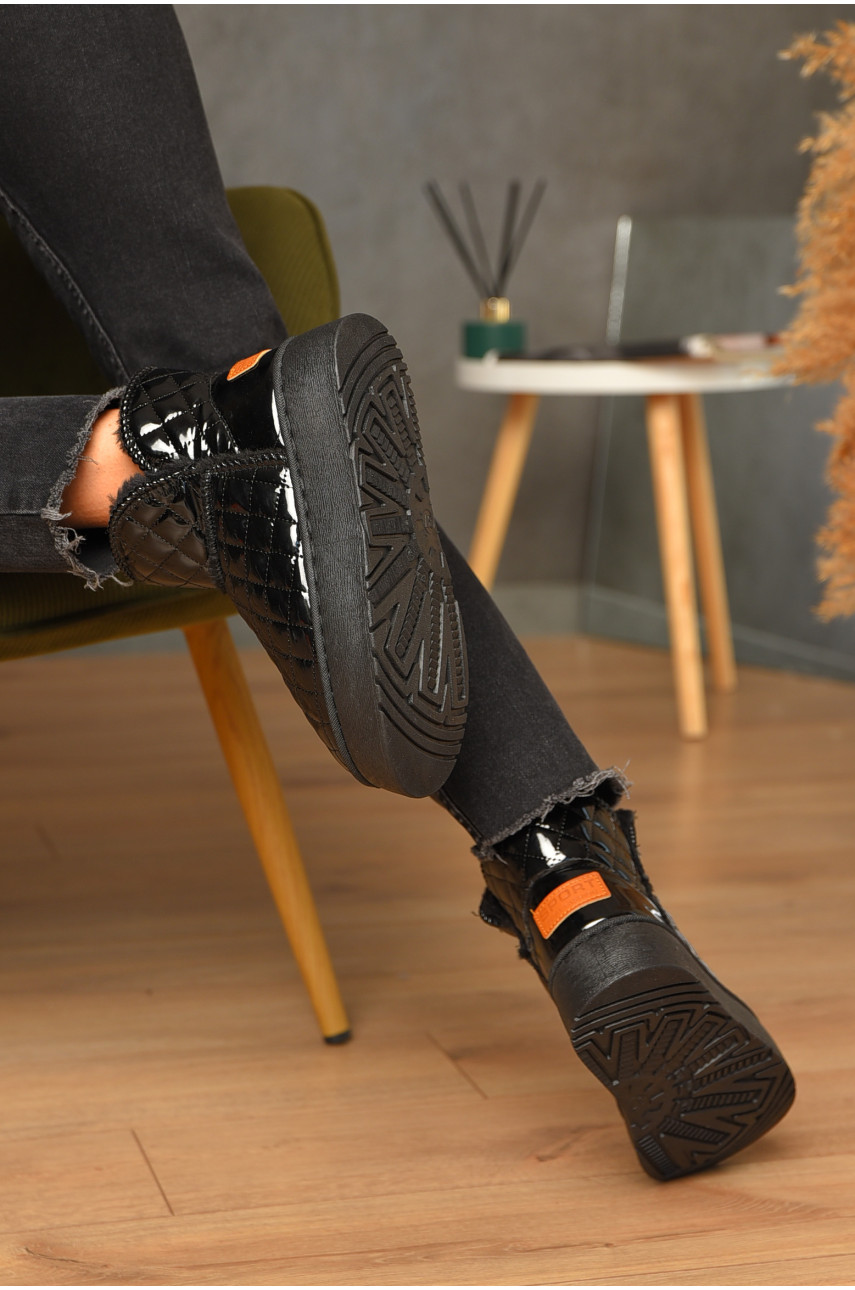 Уггі жіночі чорного кольору на хутрі G07-1 206202