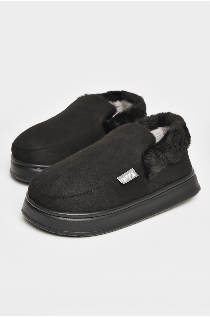 Тапочки комнатные мужские черного цвета 9819-3 206214