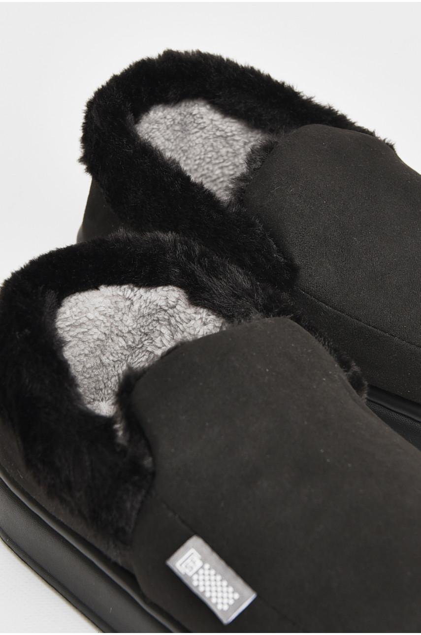 Тапочки комнатные мужские черного цвета 9819-3 206214