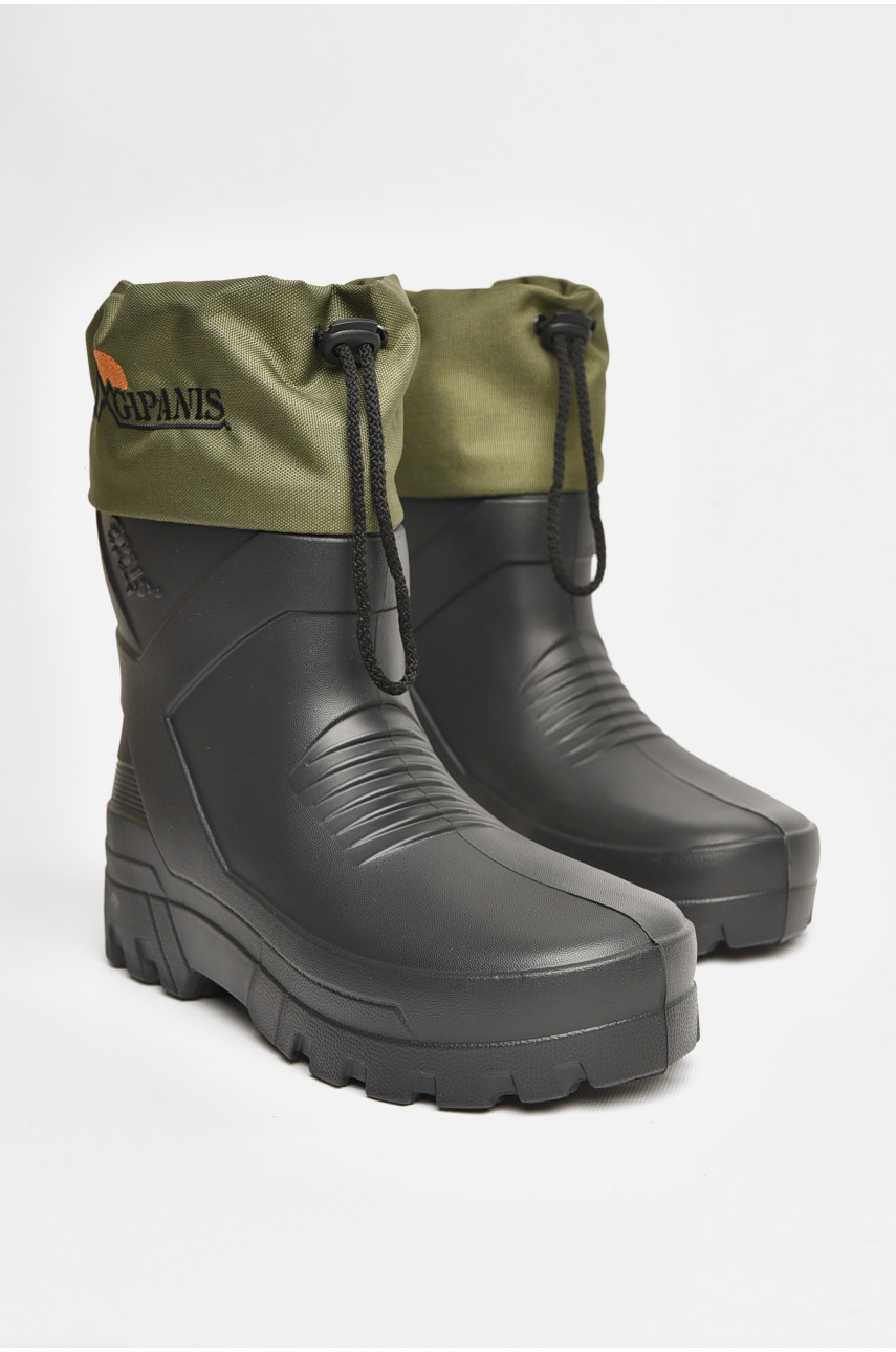 Сапоги мужские пена со сьемным носком черного цвета RM-142 206402