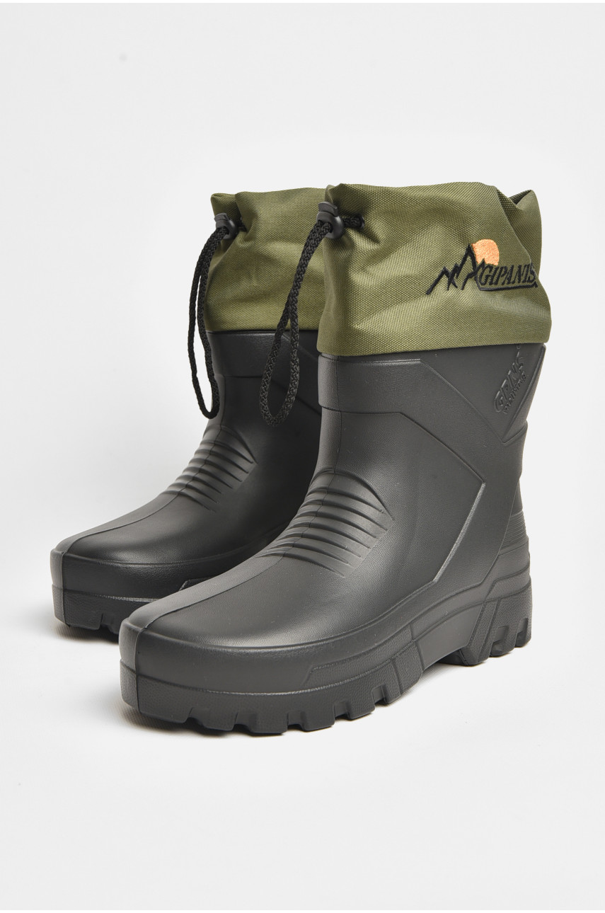 Сапоги мужские пена со сьемным носком черного цвета RM-142 206402