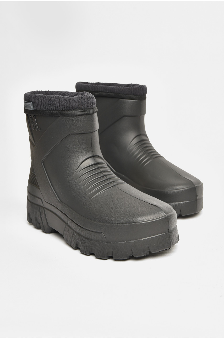 Сапоги мужские пена со сьемным носком черного цвета RM-142-2 206403