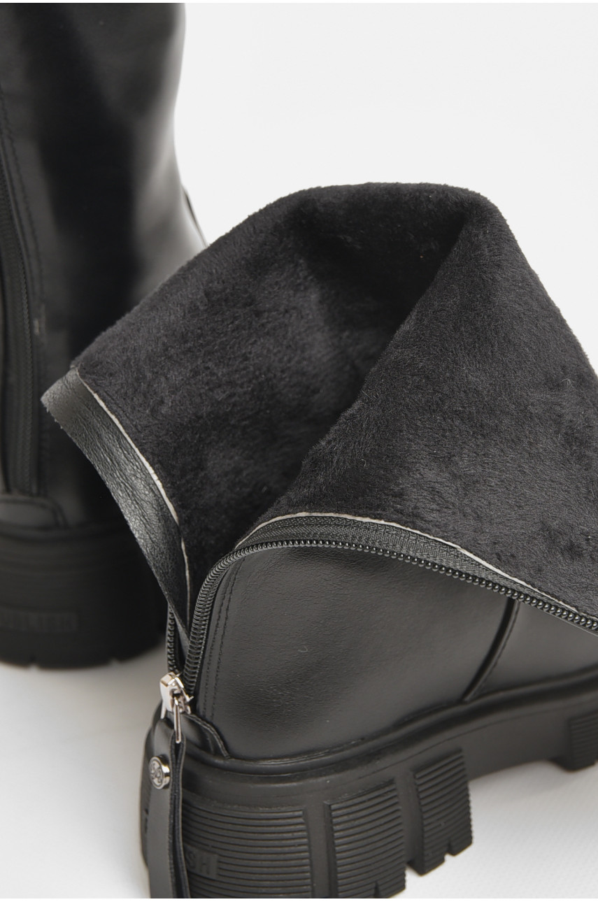 Сапоги демисезонные детские девочка черного цвета С30800-0 206442