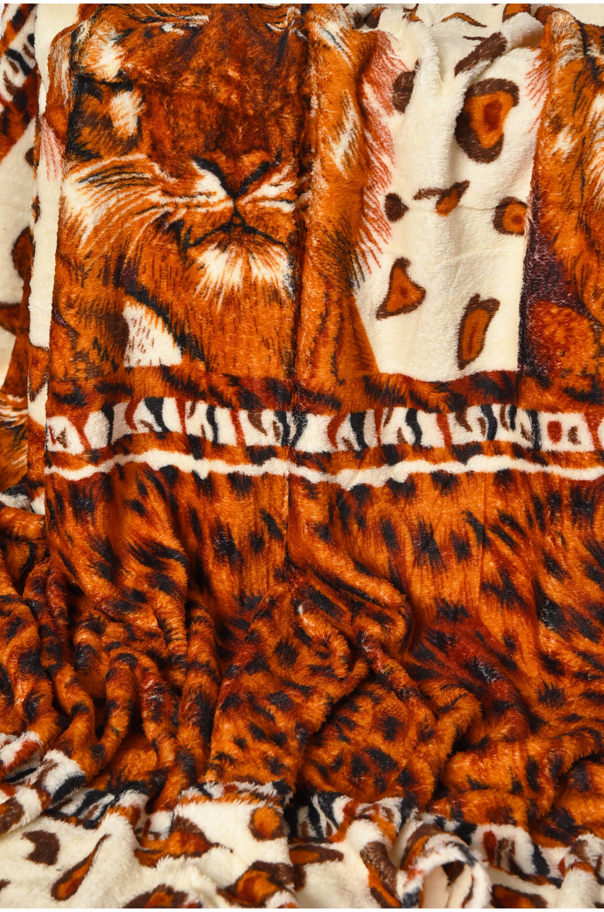 Плед молочного цвета с принтом размер 200*220 206475