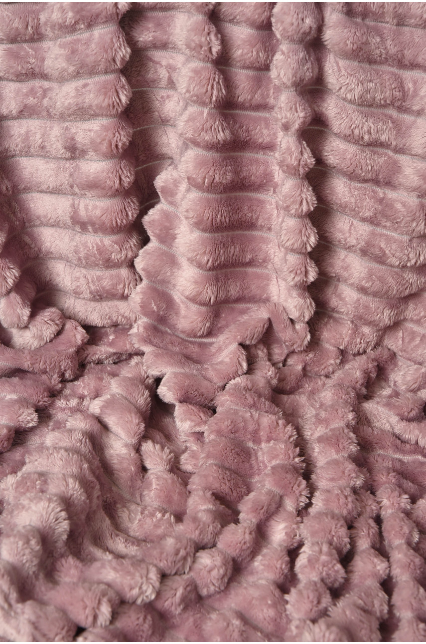 Плед однотонный сиреневого цвета размер 200*230 206482