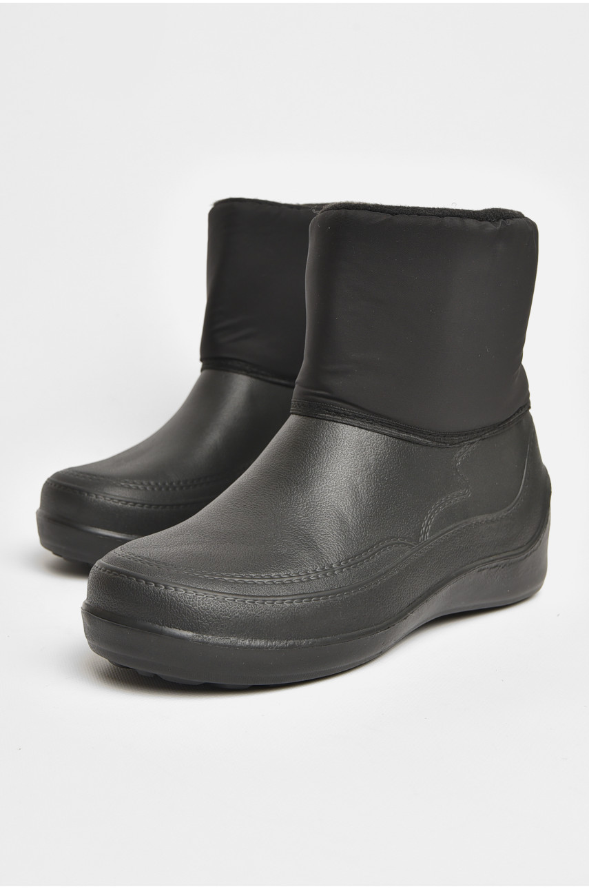 Дутики мужские пена на меху черного цвета МДЗ-05 206523