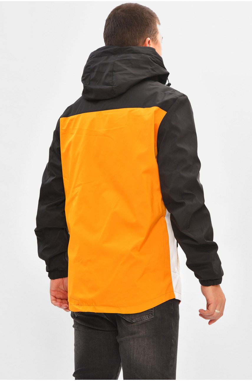 Куртка мужская демисезонная двухсторонняя красного цвета 3124 206539