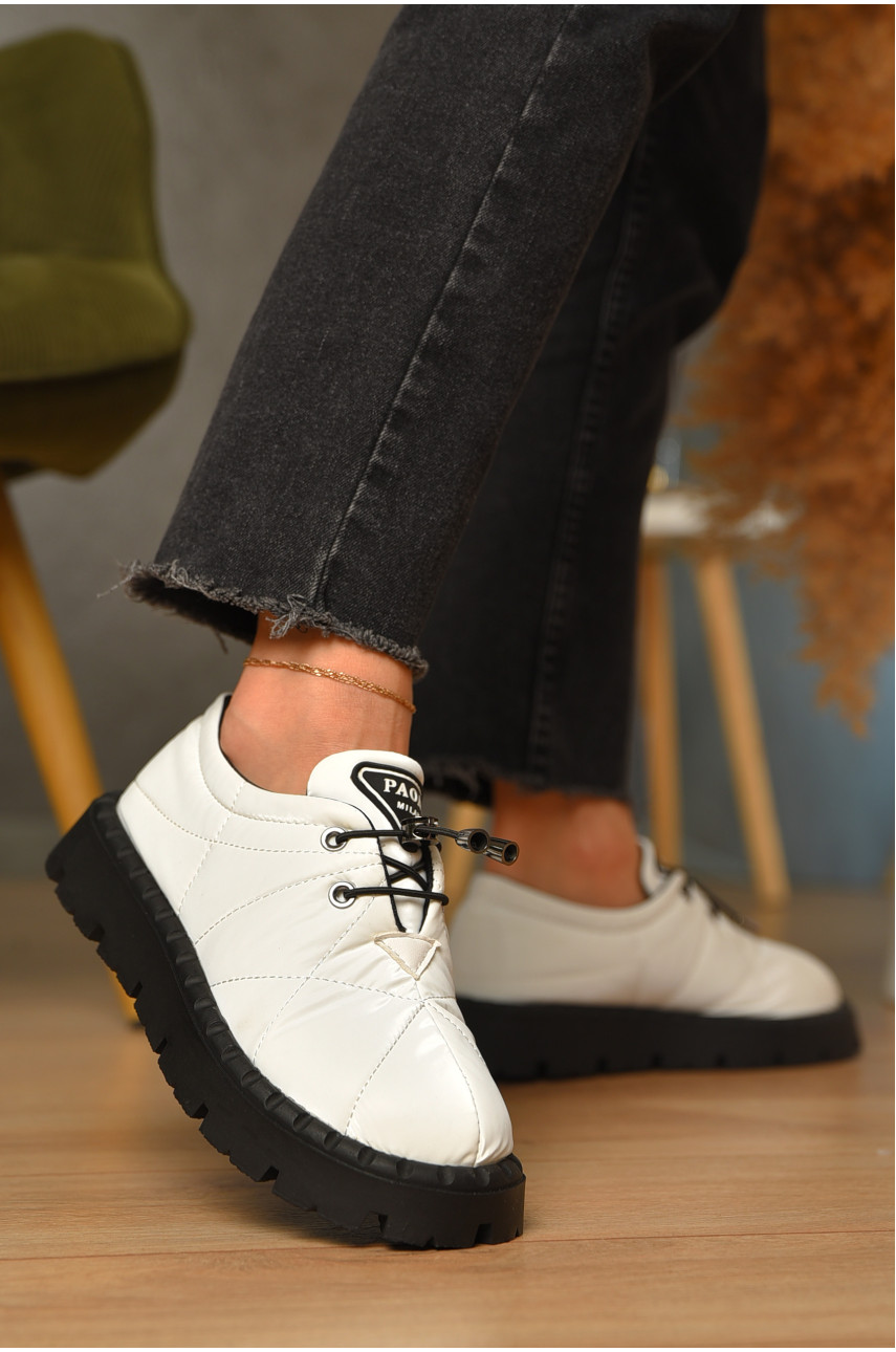 Туфли женские белого цвета М18-1 206619