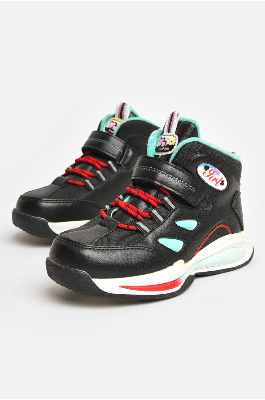 Ботинки детские демисезонные черного цвета В702-2 206621