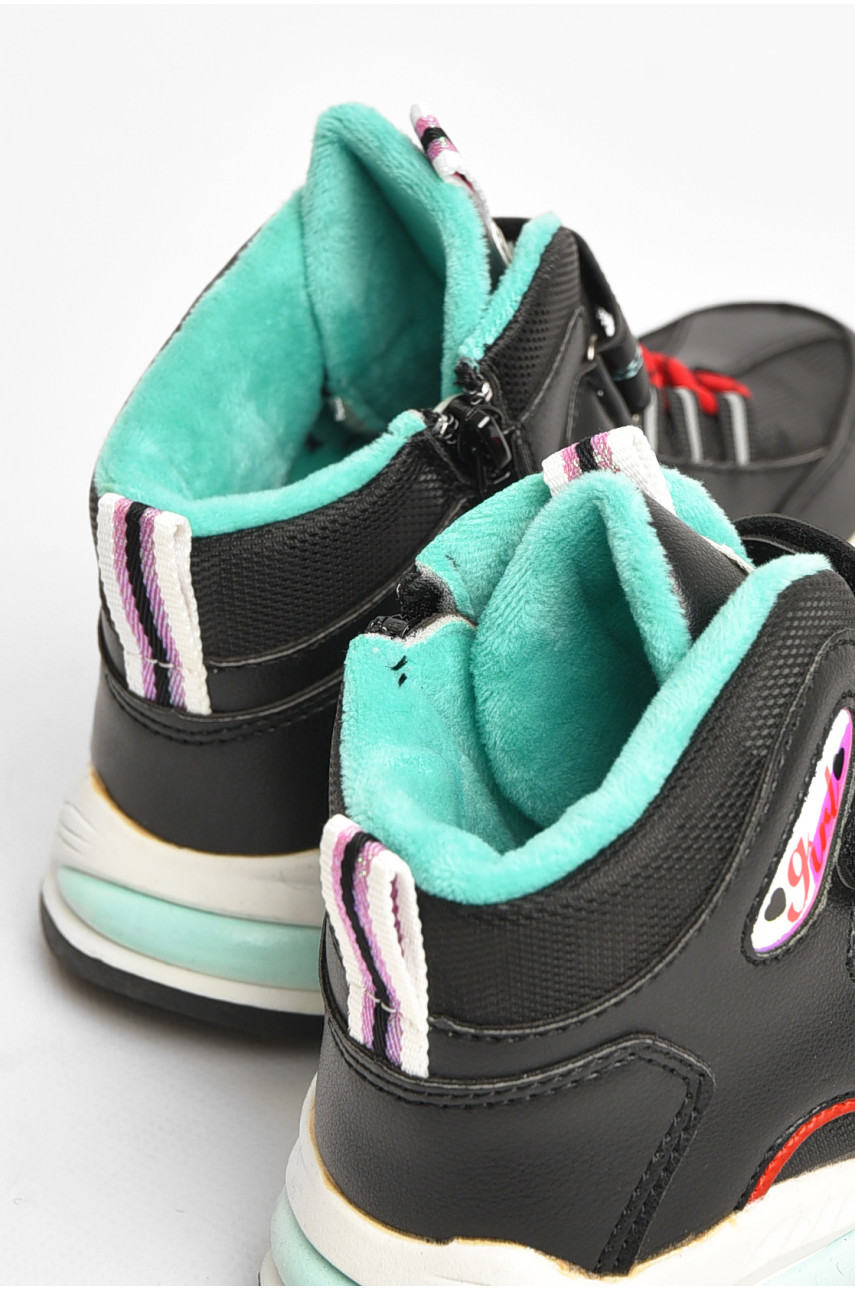 Ботинки детские демисезонные черного цвета В702-2 206621