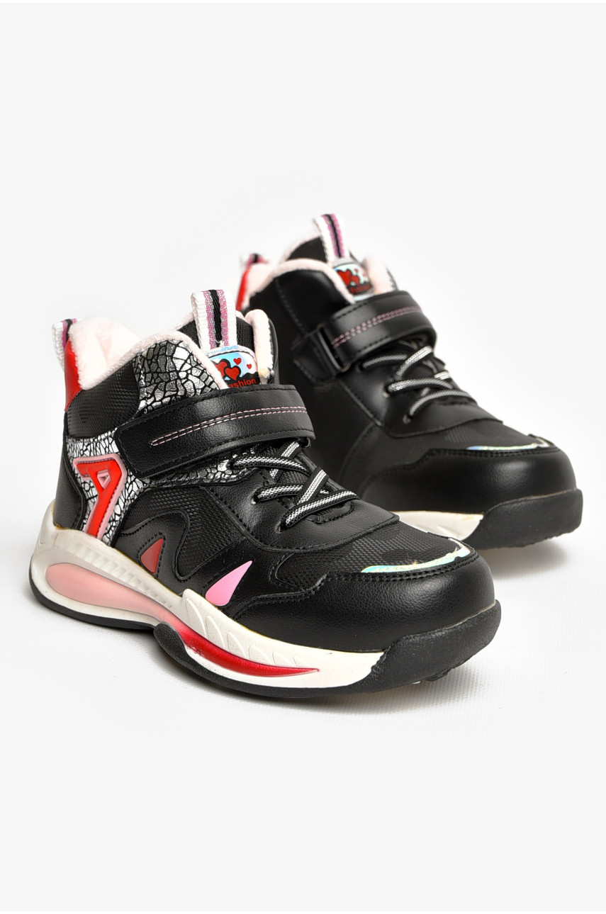 Ботинки детские демисезонные черного цвета В704-1 206630