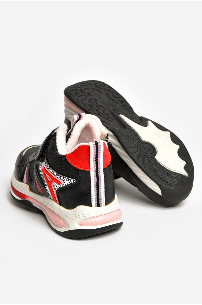 Ботинки детские демисезонные черного цвета В704-1 206630