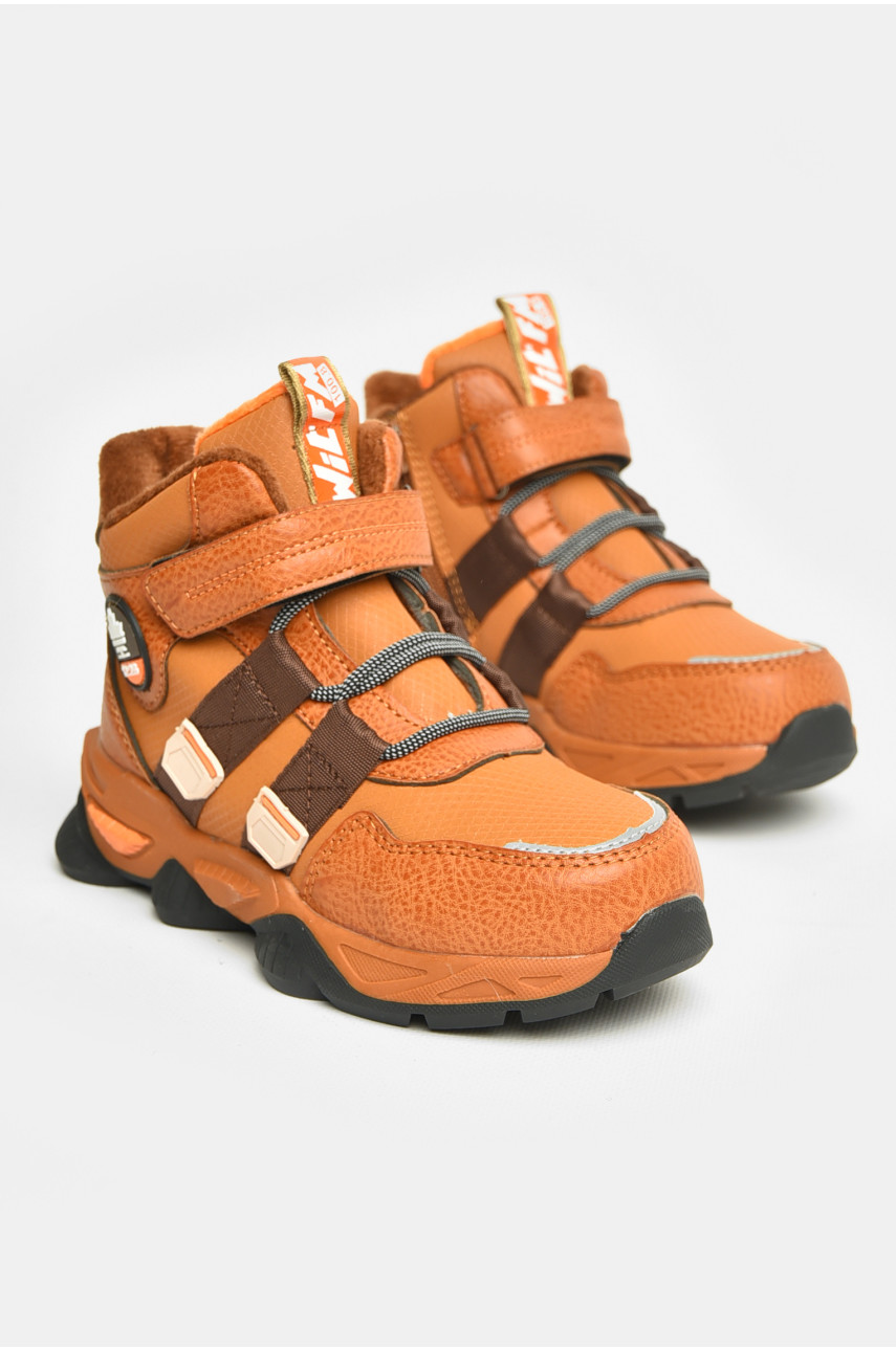 Ботинки детские демисезонные коричневого цвета В5026-5 206636