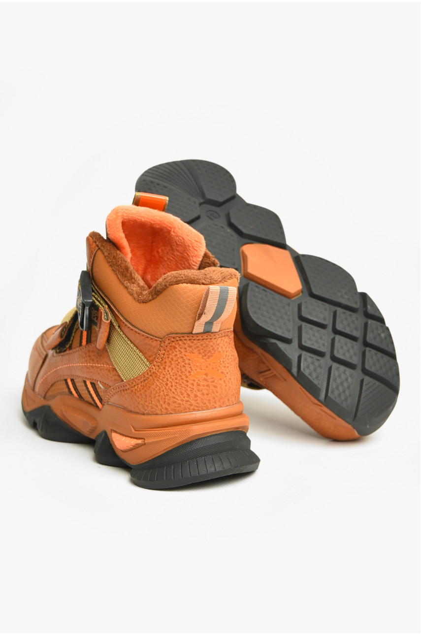 Ботинки детские демисезонные коричневого цвета В5028-5 206638