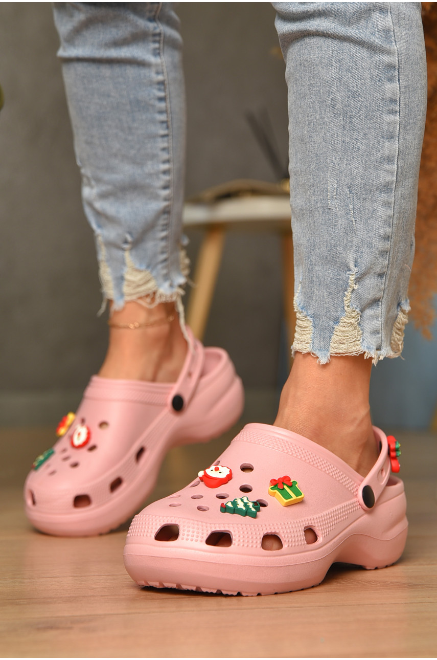 Крокси жіночі молочного кольору 5139 206646