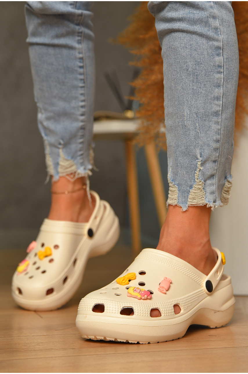 Крокси жіночі рожевого кольору 5139 206647