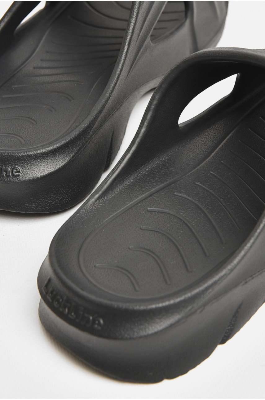 Шлепки пена мужские черного цвета 5075-1 206652