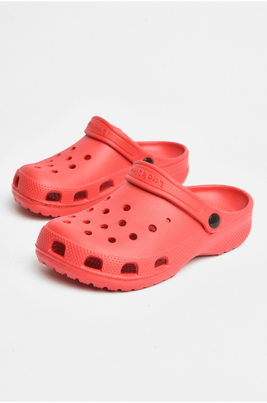 Крокси дитячі червоного кольору 3101-298 206657