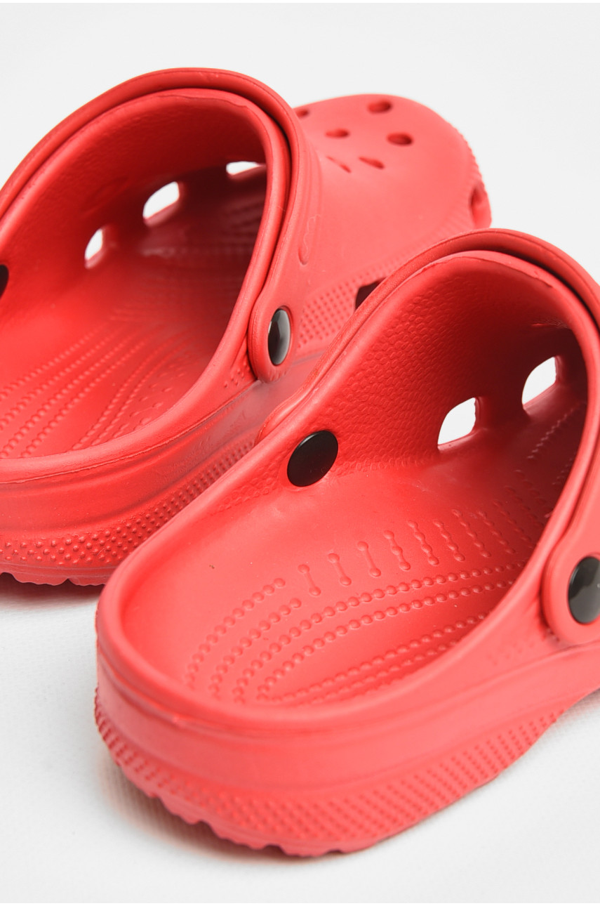 Крокси дитячі червоного кольору 3101-298 206657 Крокси дитячі червоного кольору 3101-298 206657