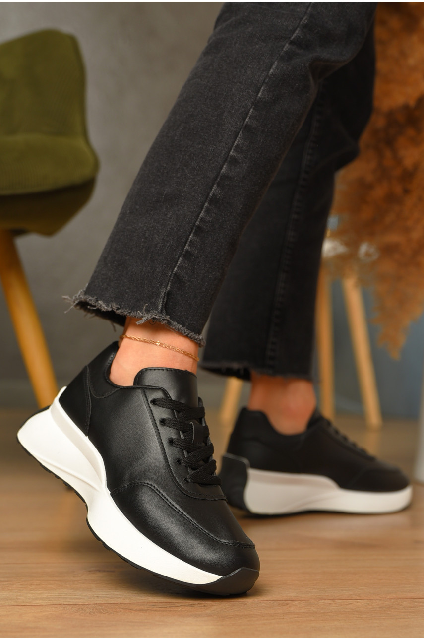 Кроссовки женские черного цвета МК07-1 206670