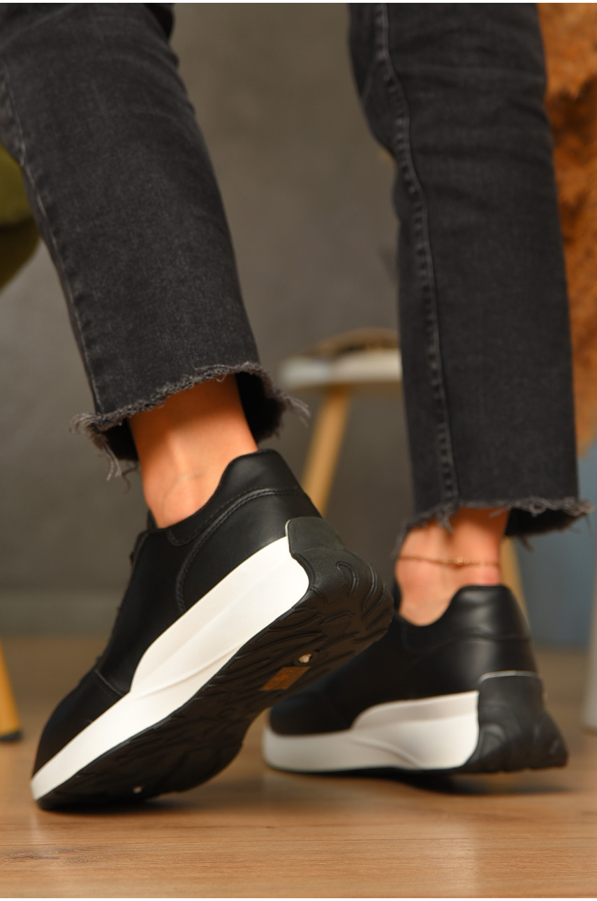 Кроссовки женские черного цвета МК07-1 206670