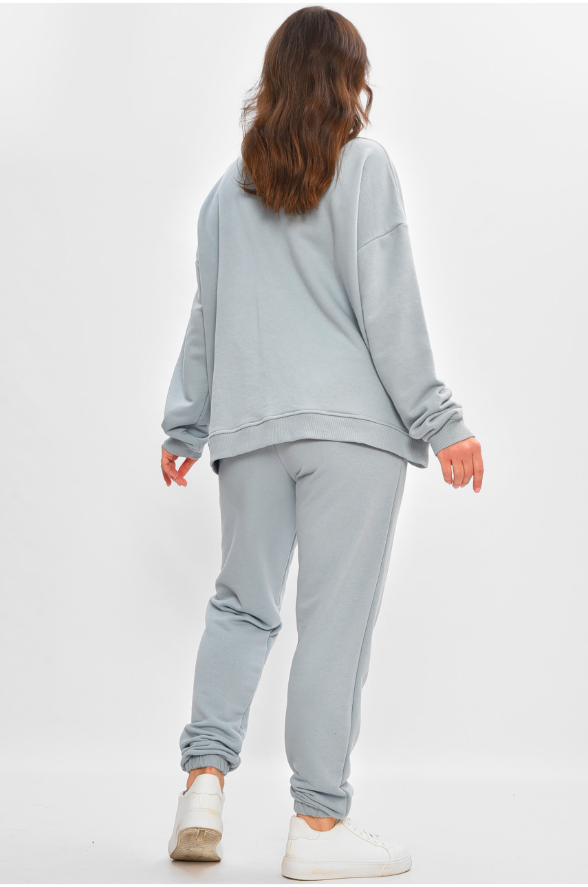 Спортивный костюм женский голубого цвета 206693