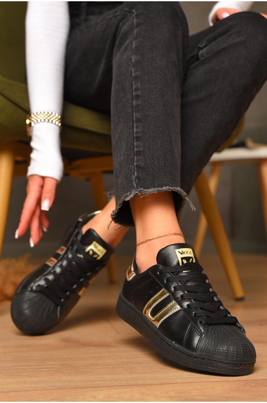 Кроссовки женские черного цвета 43-1асорти 206696