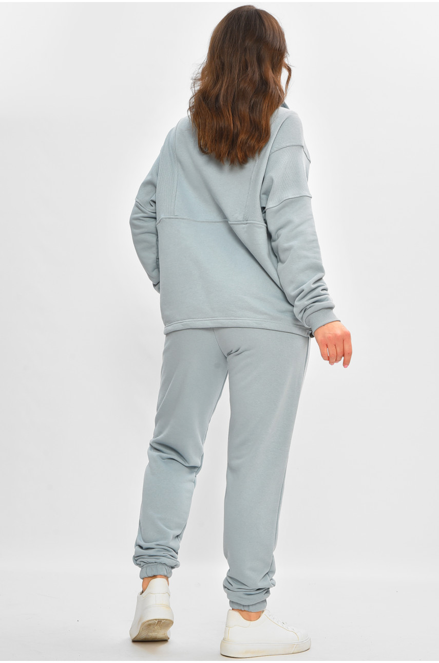 Спортивный костюм женский голубого цвета 206700