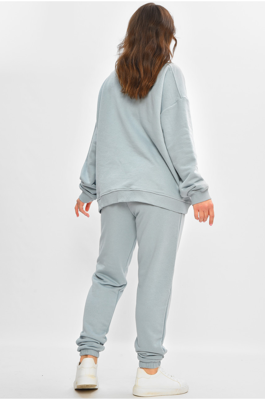 Спортивный костюм женский голубого цвета 206702