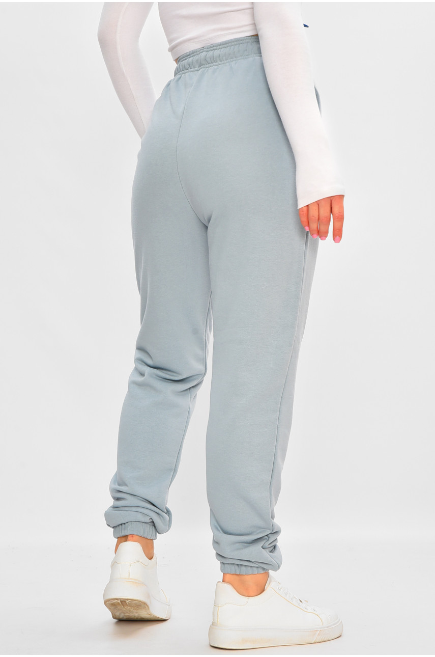 Штаны женские голубого цвета 206707