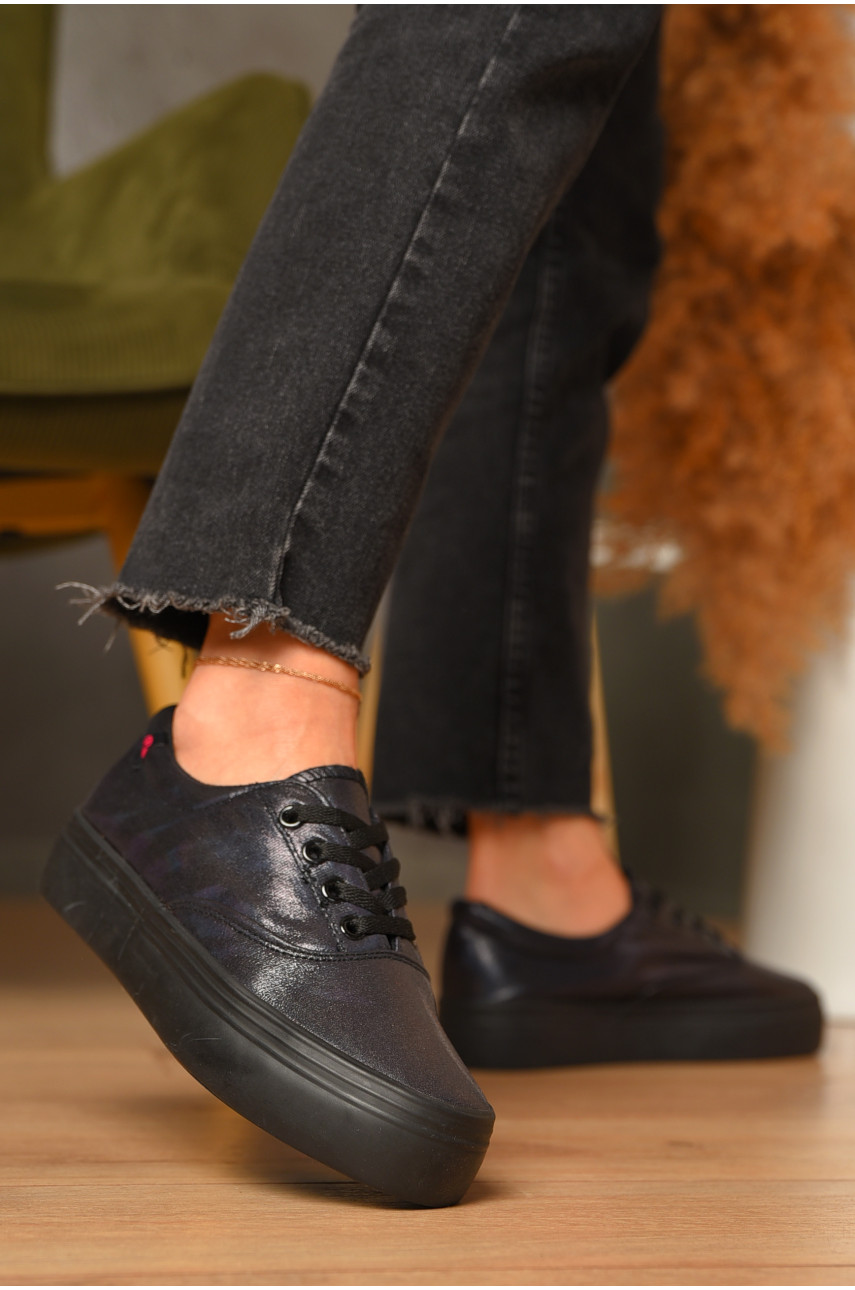 Сліпони жіночі чорно-синього кольору 1520004 206730