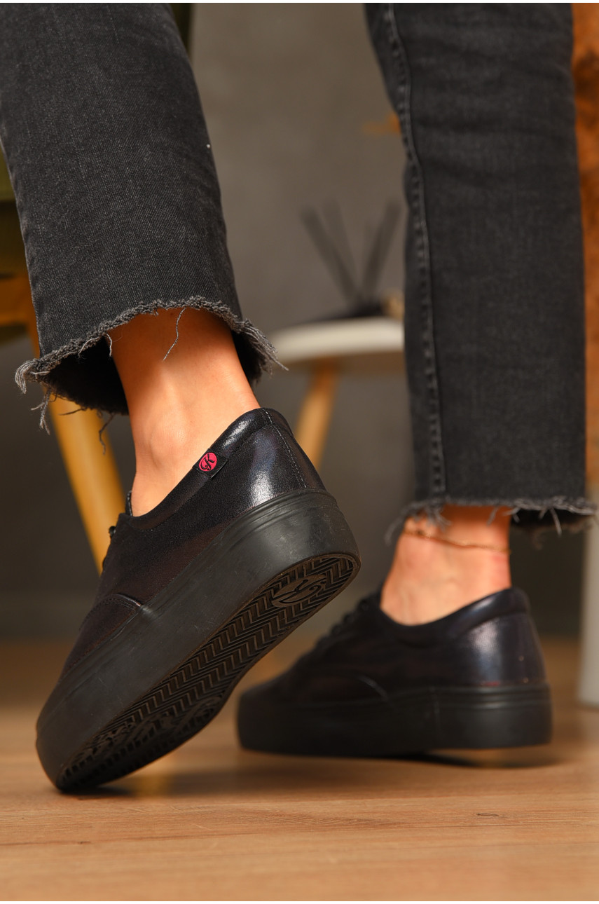 Сліпони жіночі чорно-синього кольору 1520004 206730