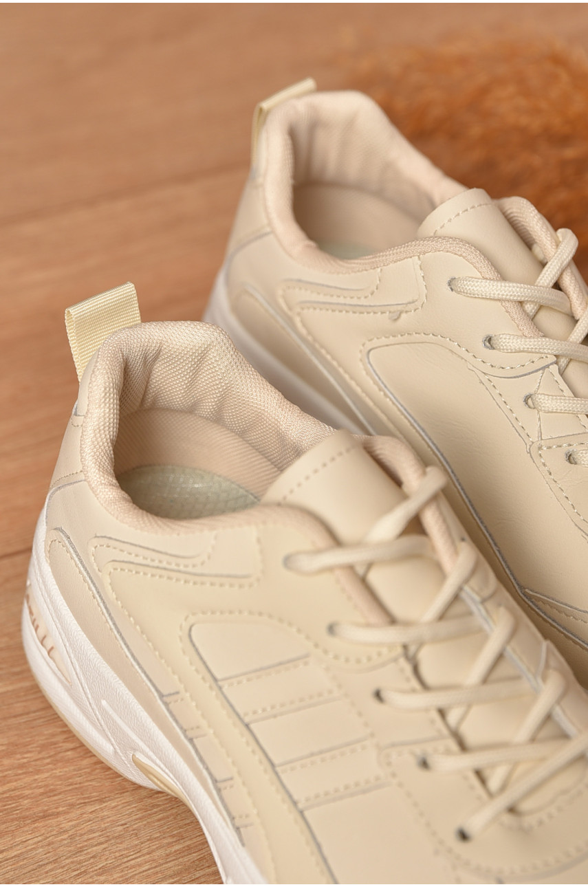 Кроссовки женские светло-бежевого цвета N30-3 206754