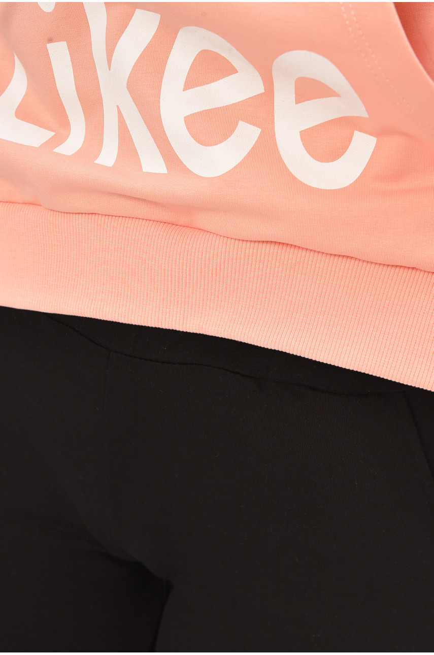 Спортивный костюм подростковый для девочки пудрового цвета 088 206777