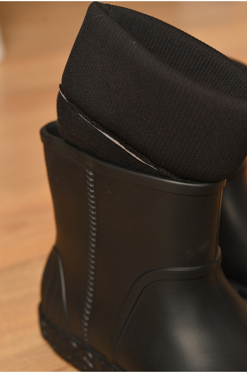 Галоши женские со съемным носком черного цвета RD-662 206818 Галоши женские со съемным носком черного цвета RD-662 206818