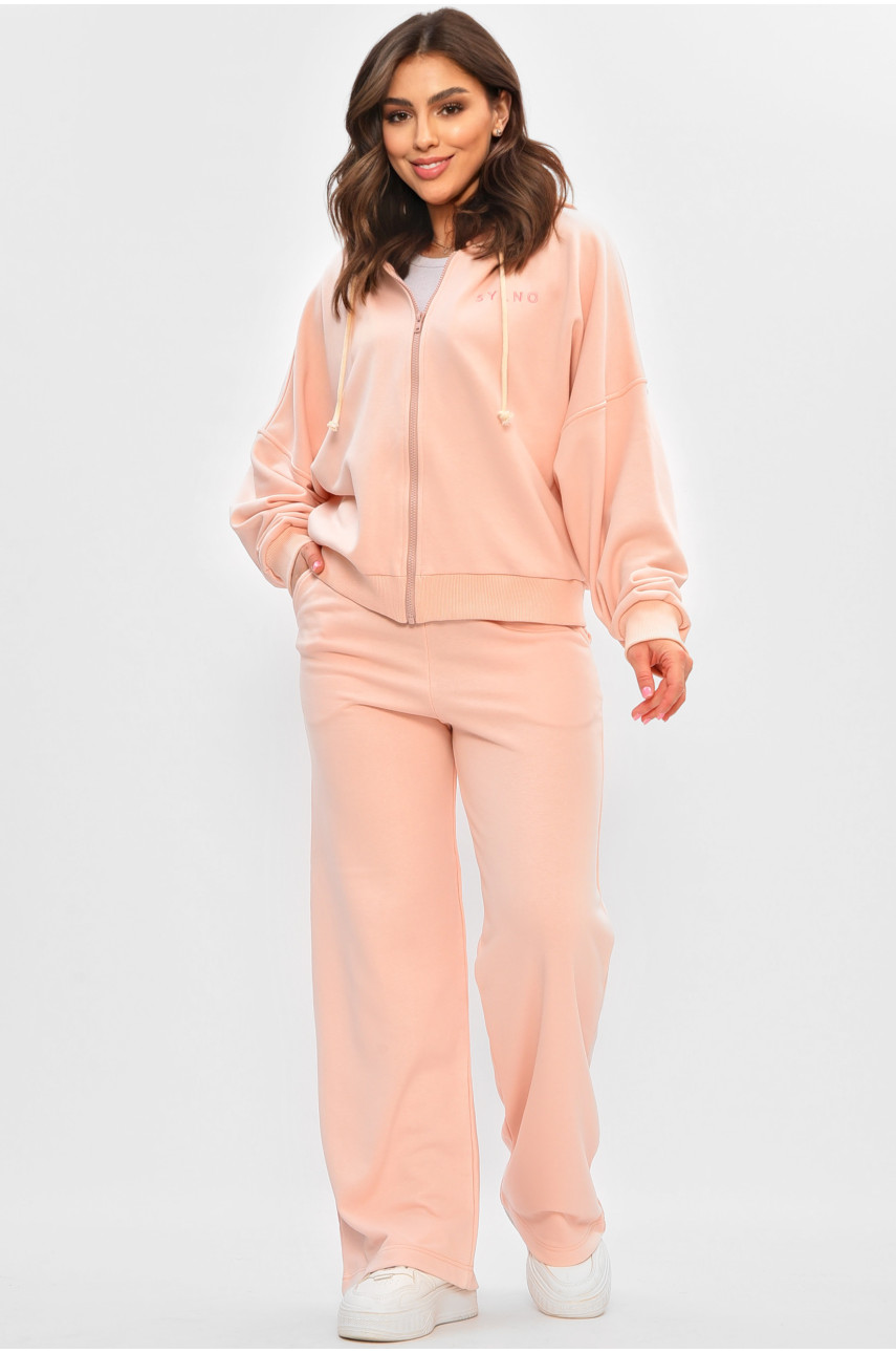 Спортивный костюм женский розового цвета 206877