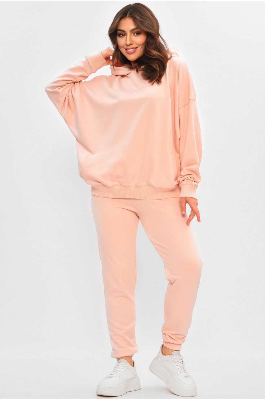 Спортивный костюм женский розового цвета 206880