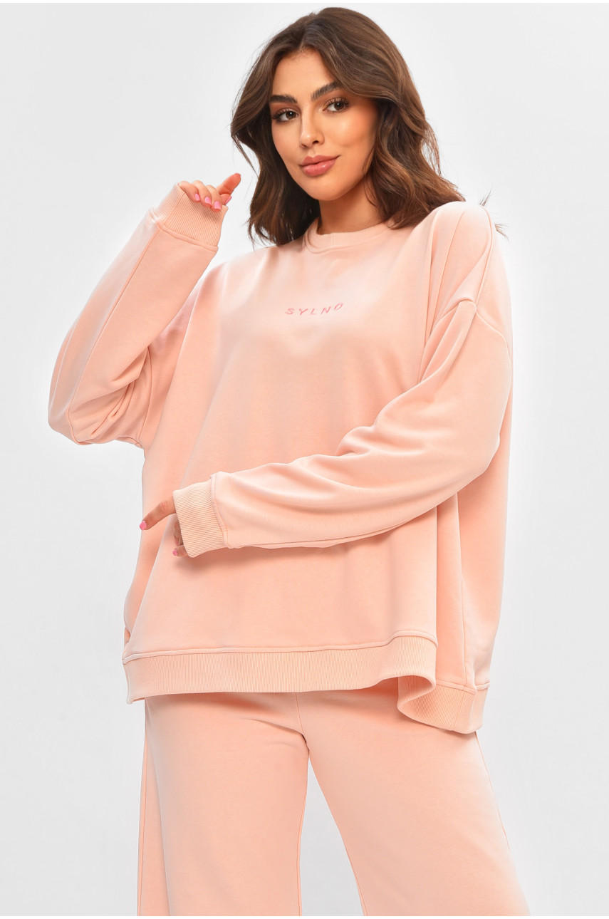 Світшот жіночий рожевого кольору Уцінка 206890