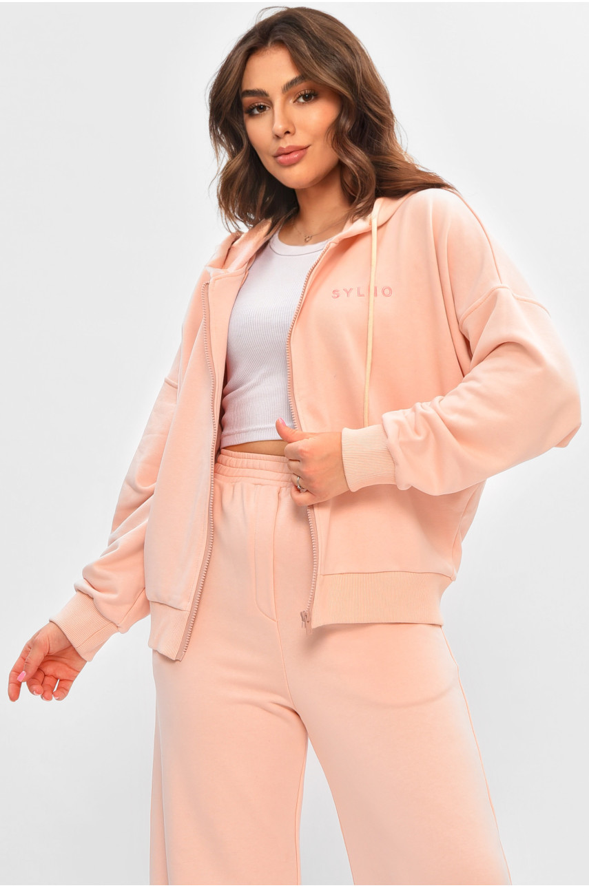 Худі жіночий рожевого кольору Уцінка 206891