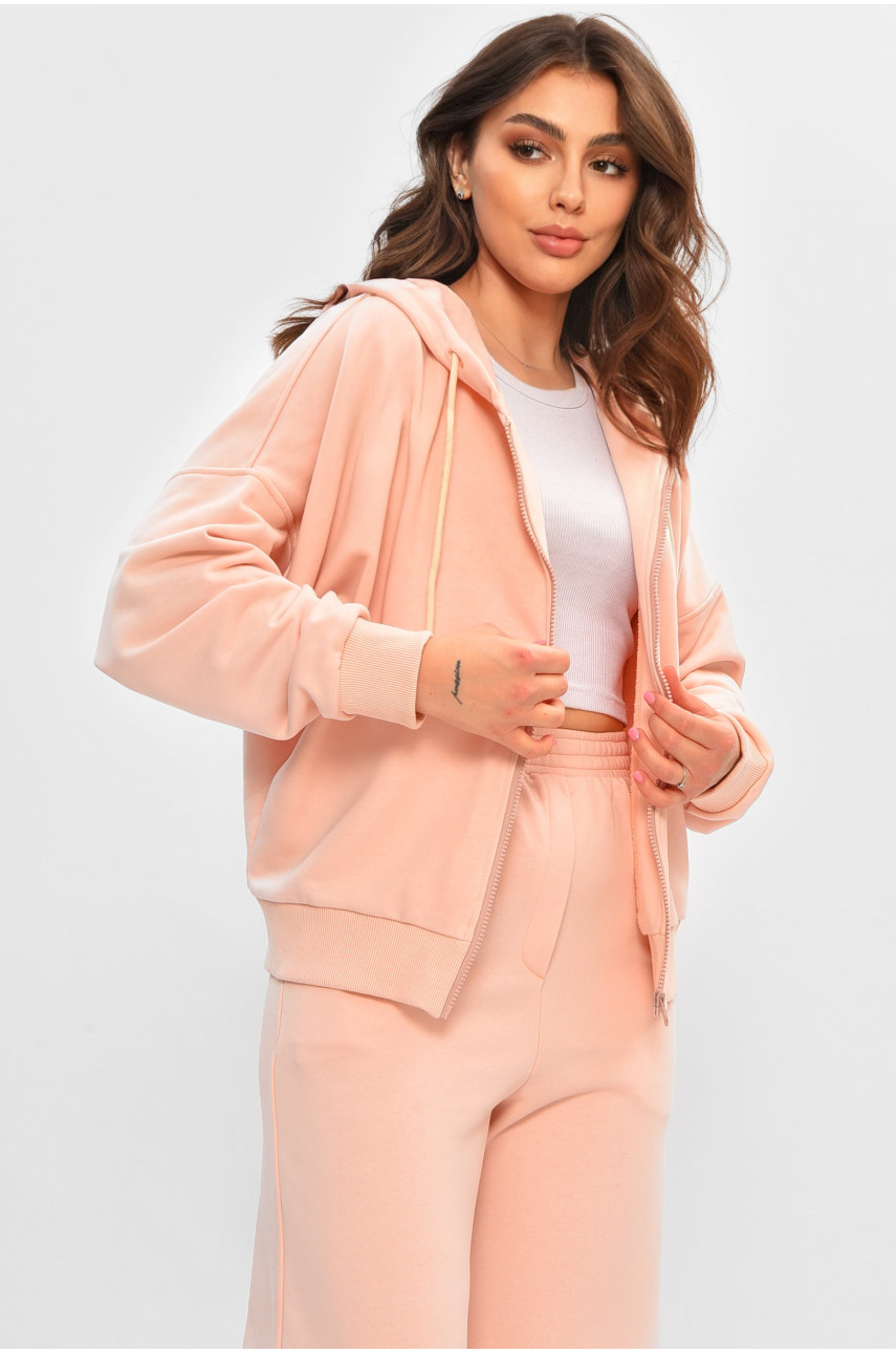 Худі жіночий рожевого кольору Уцінка 206891